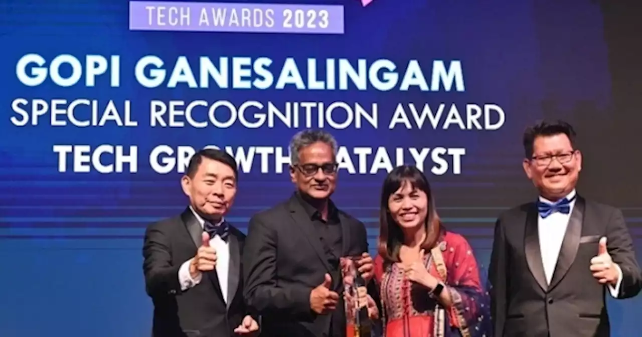 PIKOM honours MDEC’s Gopi Ganesalingam for championing tech growth