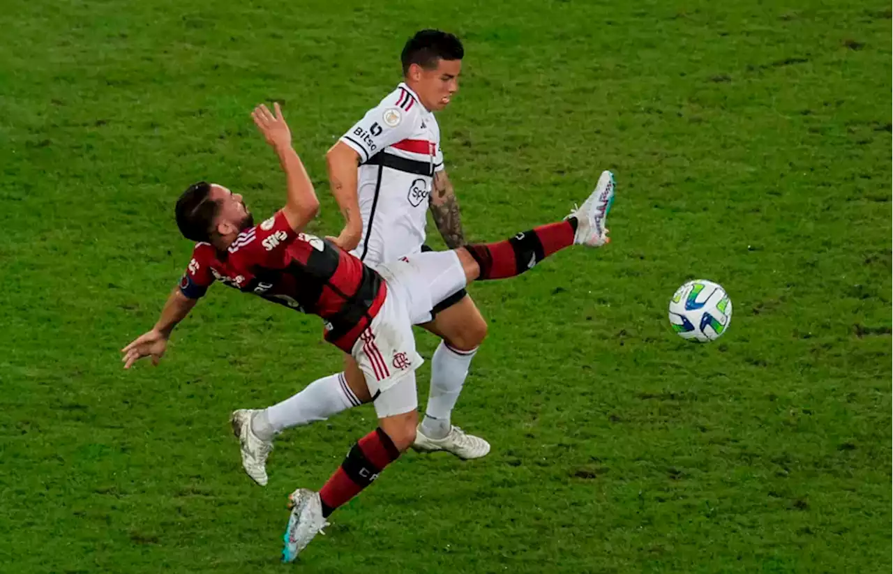 El Sao Paulo de James tendrá un reto mayúsculo ante su clásico rival por semifinales de Copa brasileña