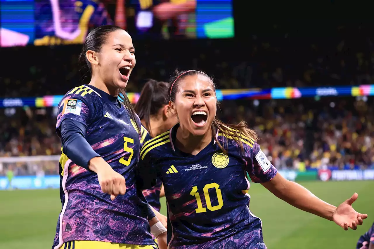 Mundial Femenino 2023: las imágenes de la victoria de Colombia ante Alemania