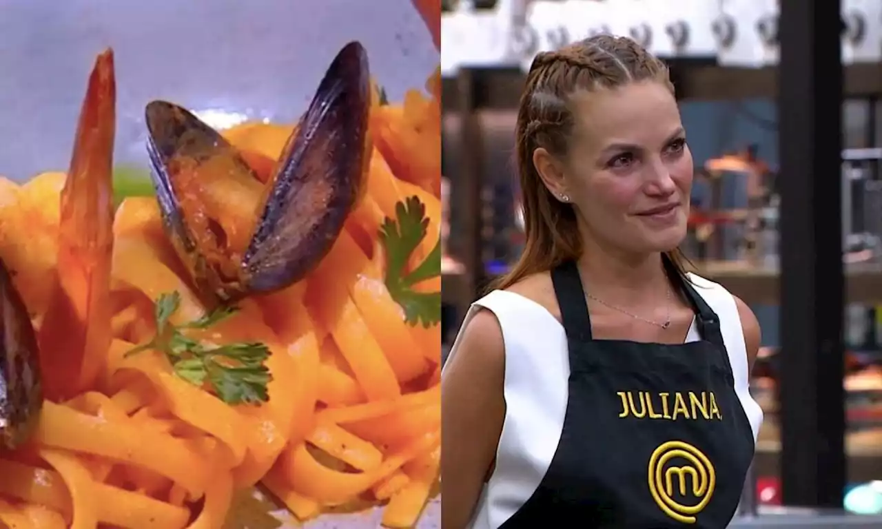 Por presentar una pasta cruda, Juliana Galvis le dijo adiós a MasterChef Celebrity