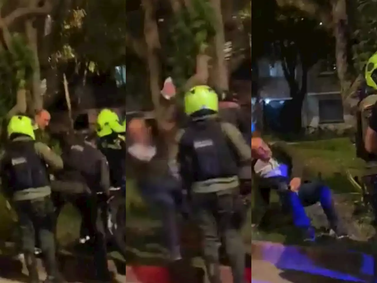 Video muestra agresión de policía a adulto mayor en Chapinero, oriente de Bogotá