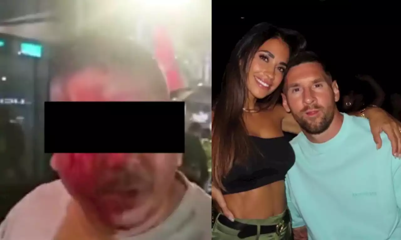 Violenta pelea en restaurante de Bad Bunny por 'tomarle fotos a Messi', según prensa