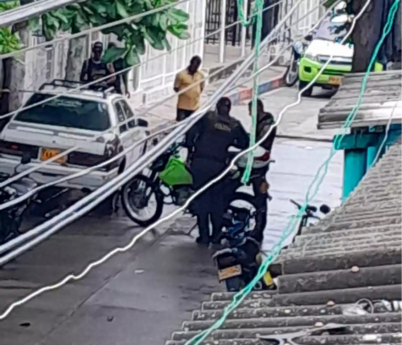 En video quedó registrado sicariato contra un hombre en su casa, en Olaya