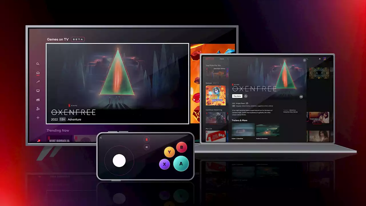 Netflix börjar streama spel till tv-apparater och datorer. Inleder tester i liten skala.