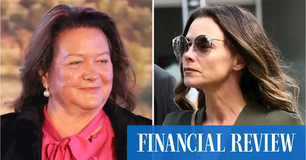 Gina Rinehart ‘special project devalued children’s assets’ says lawyer