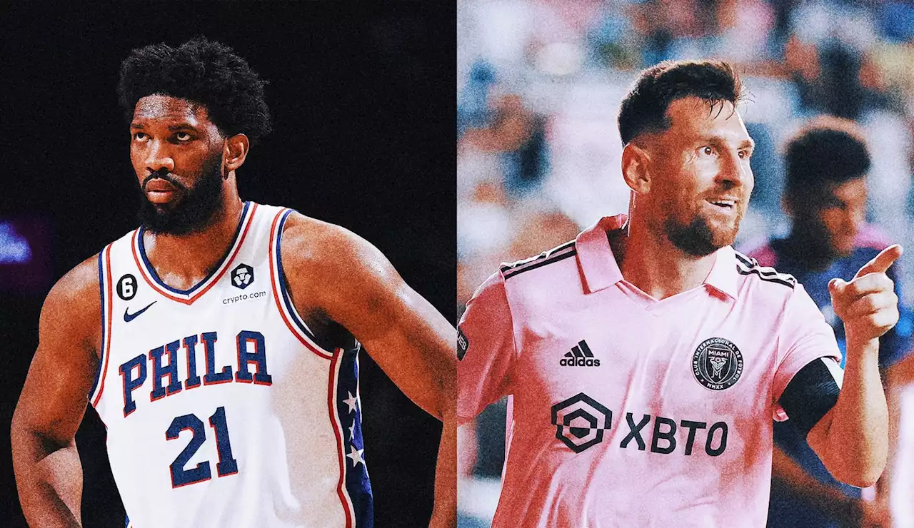 Joel Embiid hopes Philly fans 'show love' to Lionel Messi — but that he loses