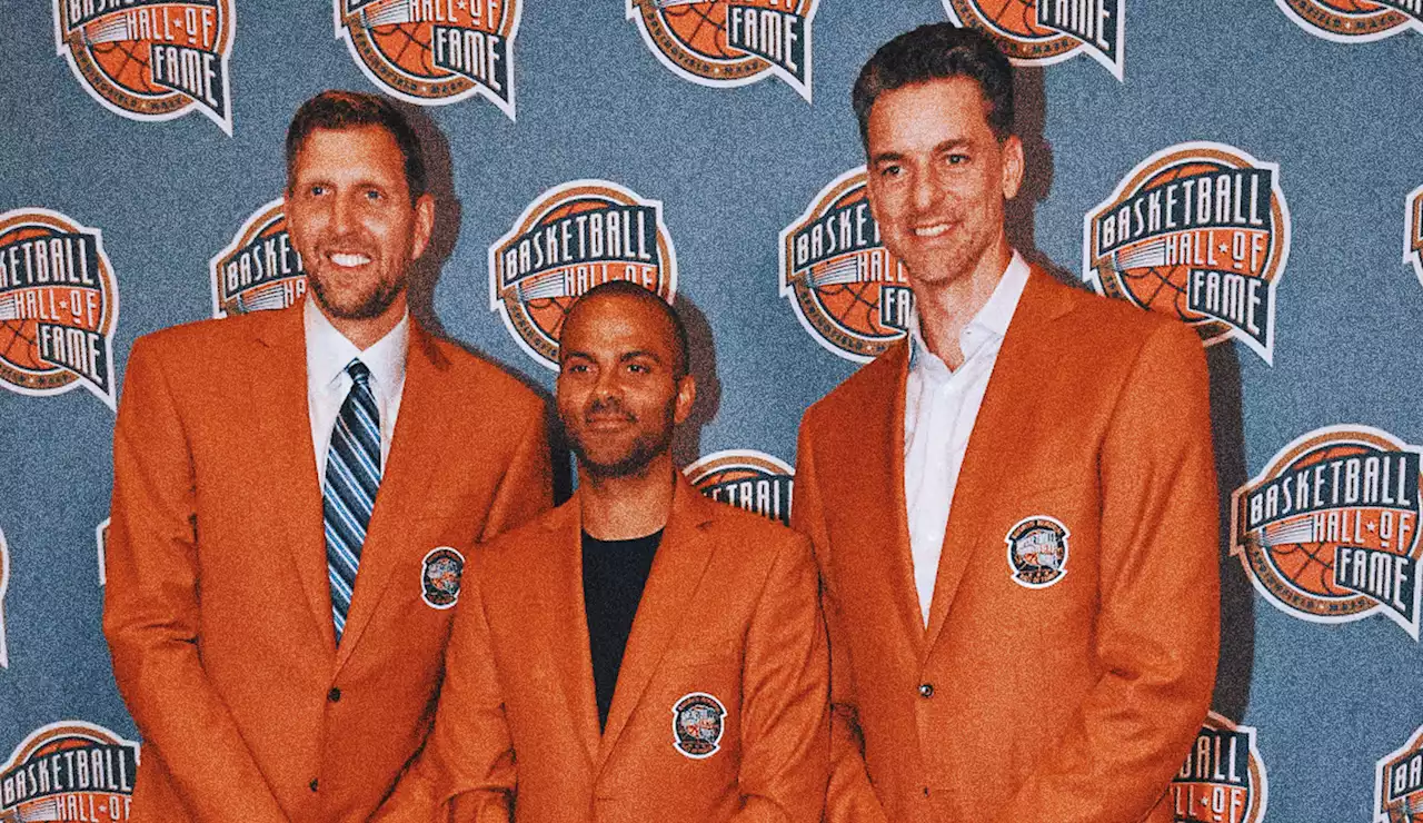 Nowitzki, Gasol, Parker give international flavor to Hall of Fame enshrinement