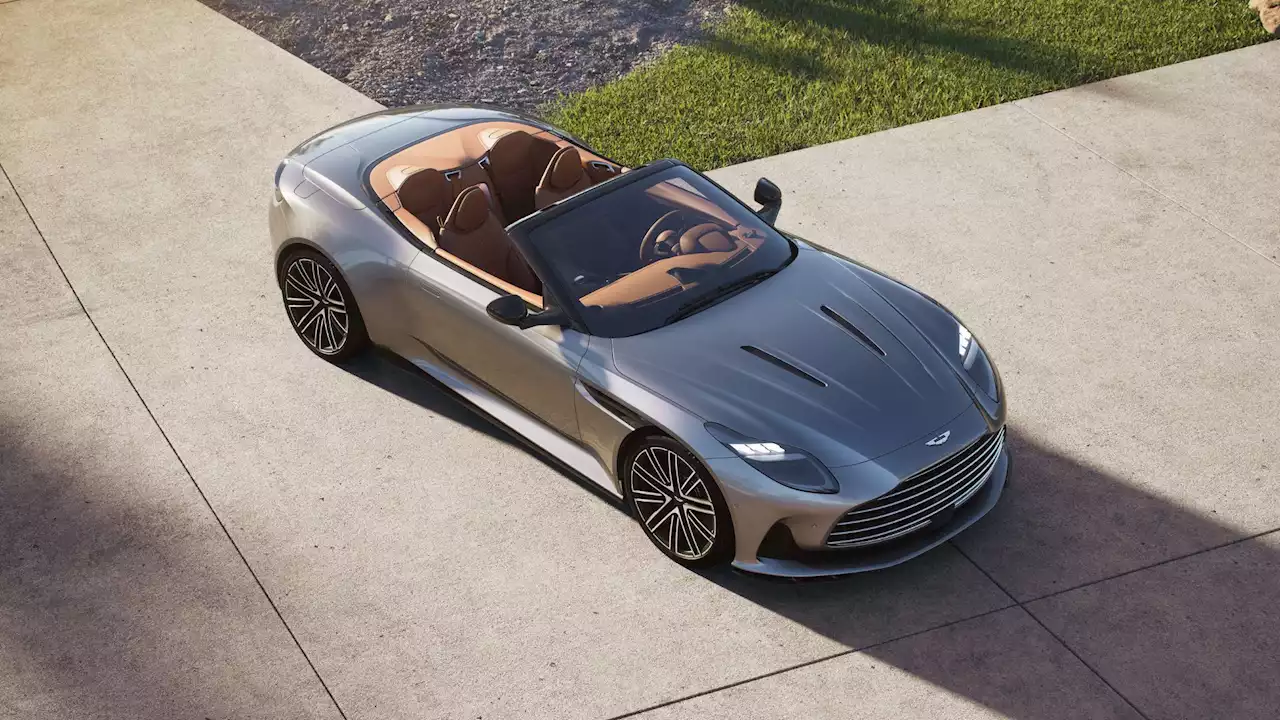 Aston Martin offers a convertible 'Bond' car with DB12 Volante