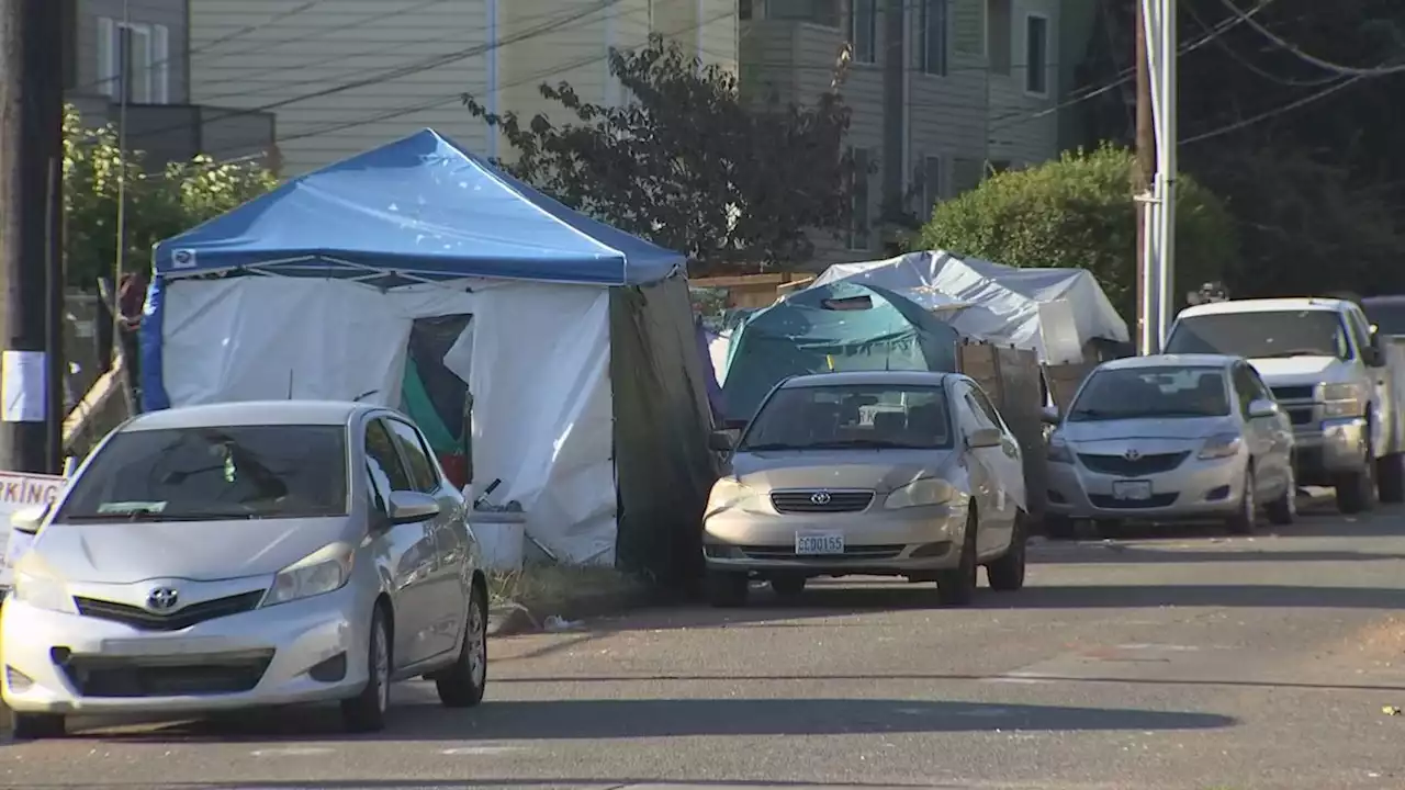 Clearance of problematic homeless camp near Licton Springs middle school delayed for heat