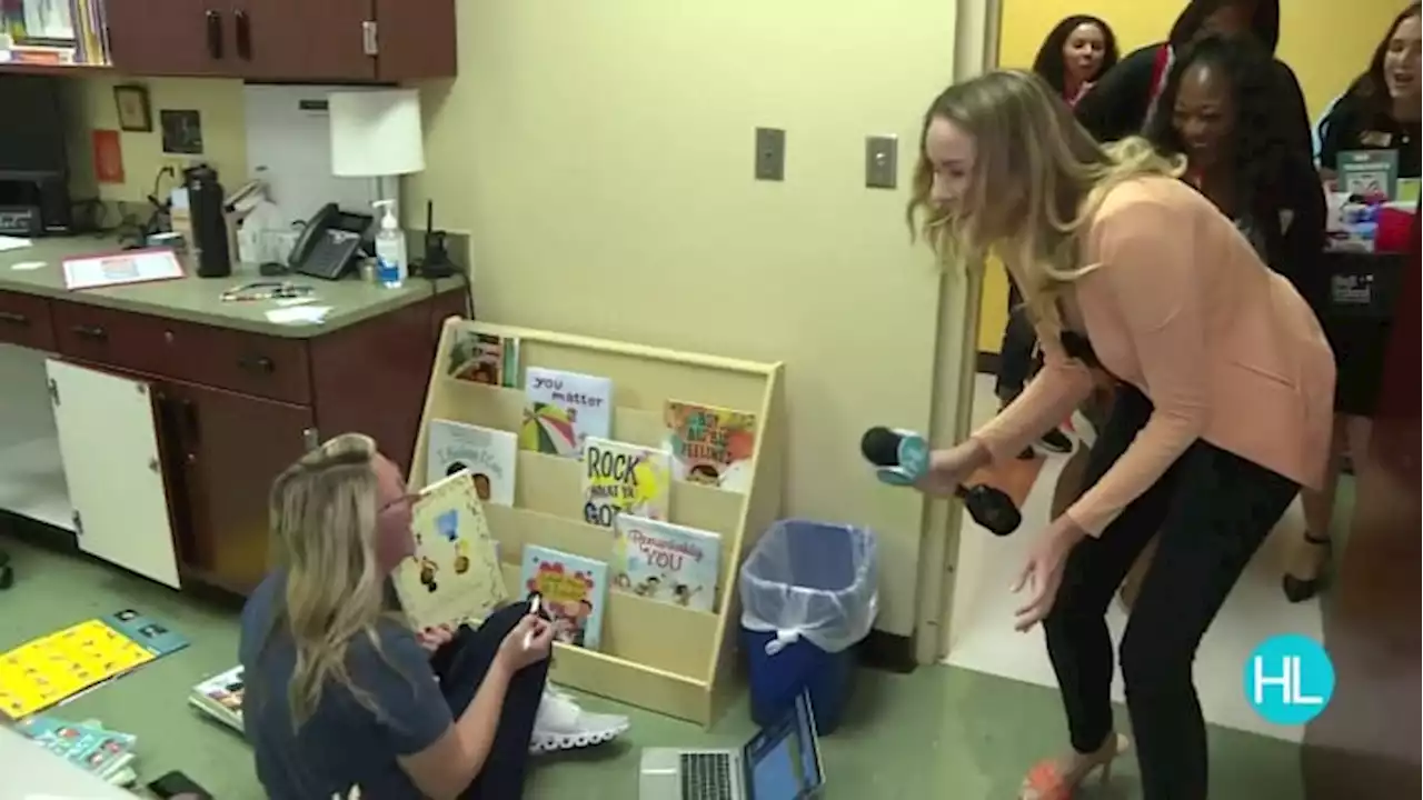 We Love Teachers! Watch Houston Life Surprise Walnut Bend Elementary Teacher and Counselor Ms. Melodie Musgrove