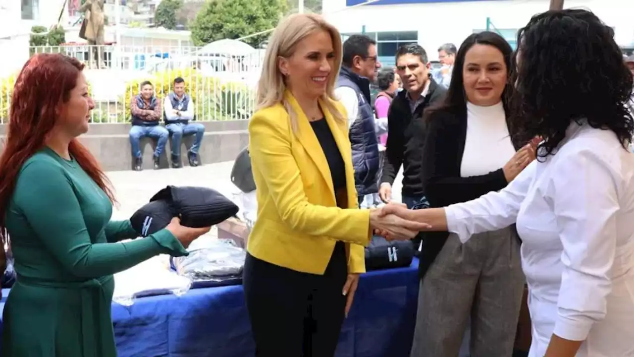 Huixquilucan entrega de uniformes, equipo y herramientas a servidores públicos