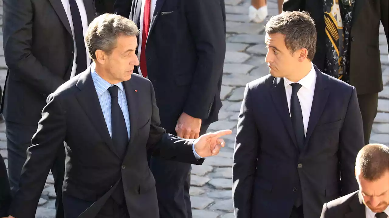 Sarkozy « souhaite » à Darmanin de devenir président de la République