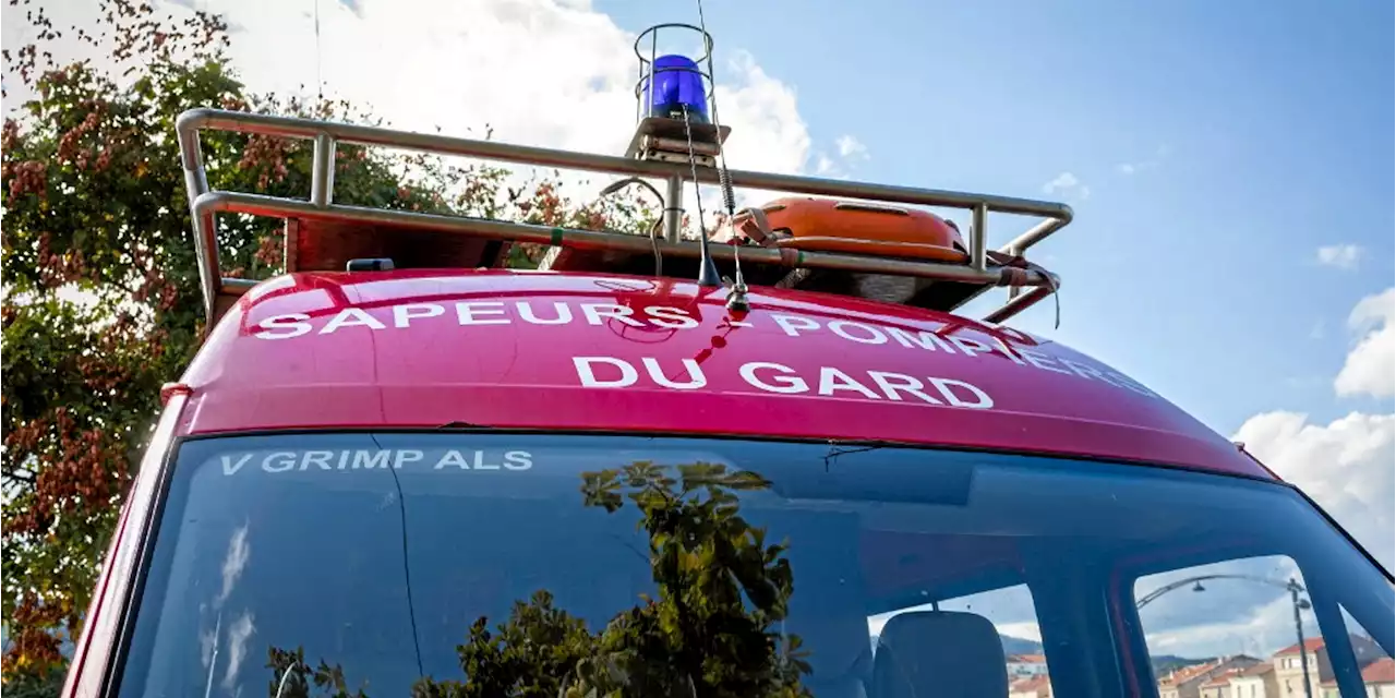 Gard : un incendie dans un bâtiment de 15 000 m3