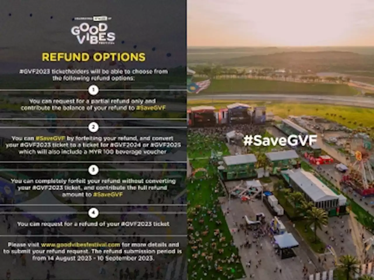 Good Vibes Festival organiser appeals to concertgoers to donate refunds following cancellation kerfuffle