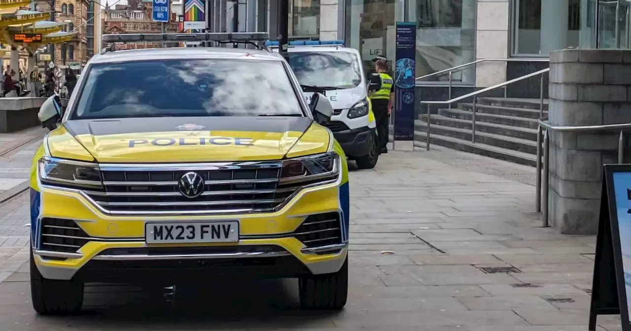 Officers descend on city centre after man spotted with 'possible gun'