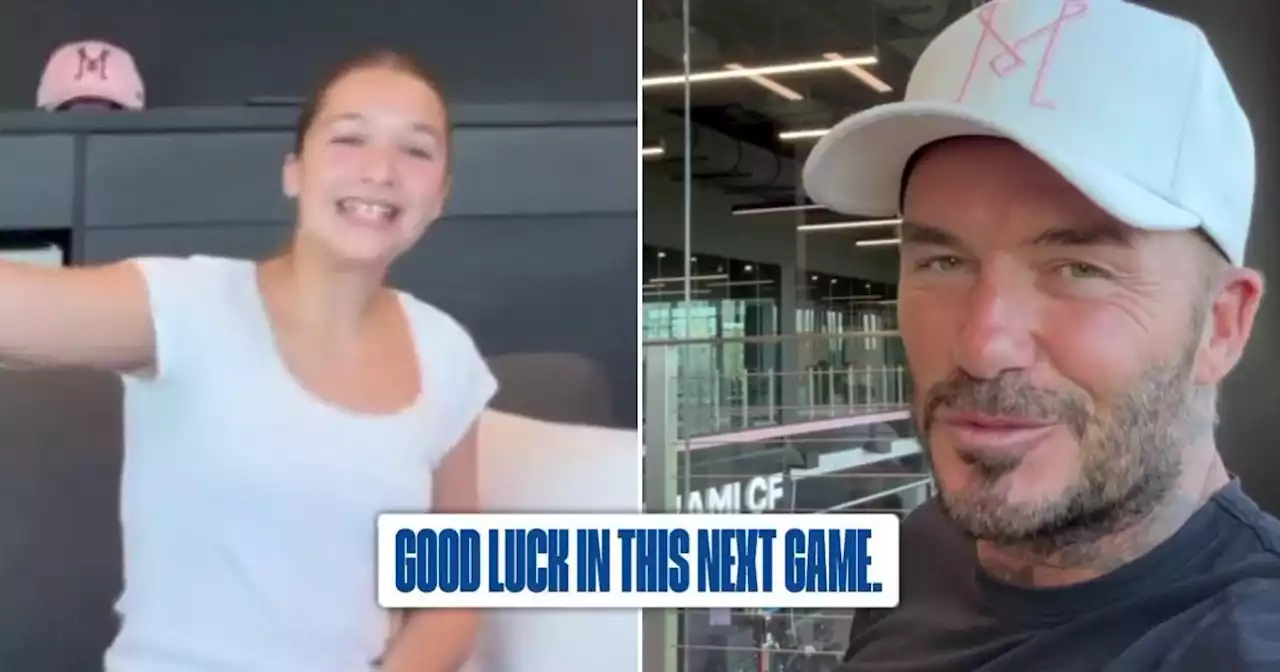 David Beckham's heartfelt message to Lionesses riles fans up over one word