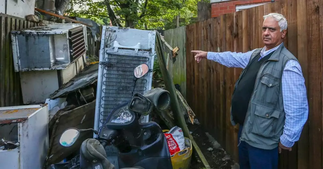 Inside UK's 'grimmest' alleyway that's been blighting a street for a decade