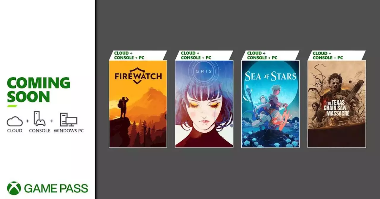 Second wave of Xbox Game Pass August 2023 games include Sea Of Stars and Gris