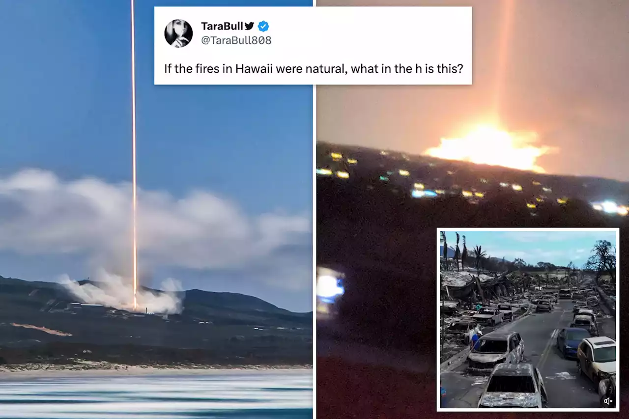 Maui wildfires spark conspiracy theories about space-lasers, Oprah land grabs, and suspicious trees