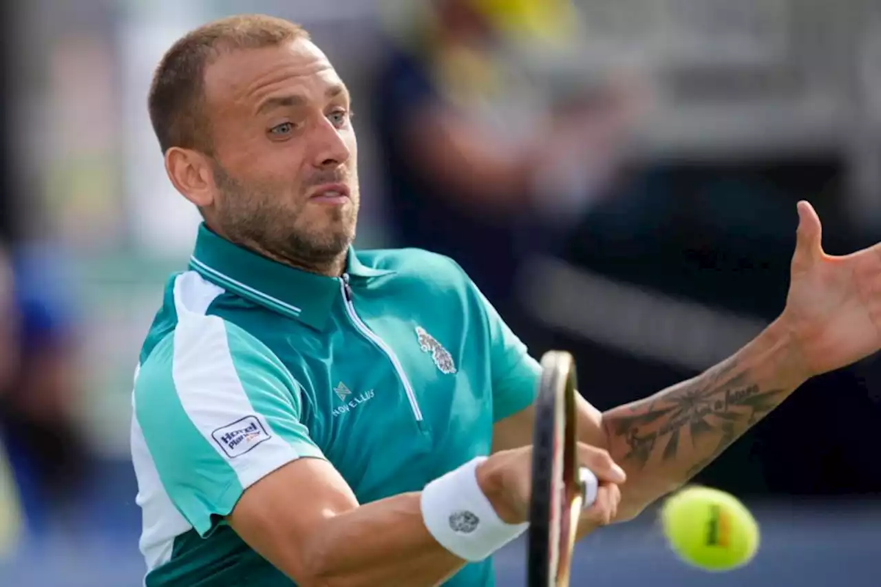 Another first-round defeat for Dan Evans in Cincinnati