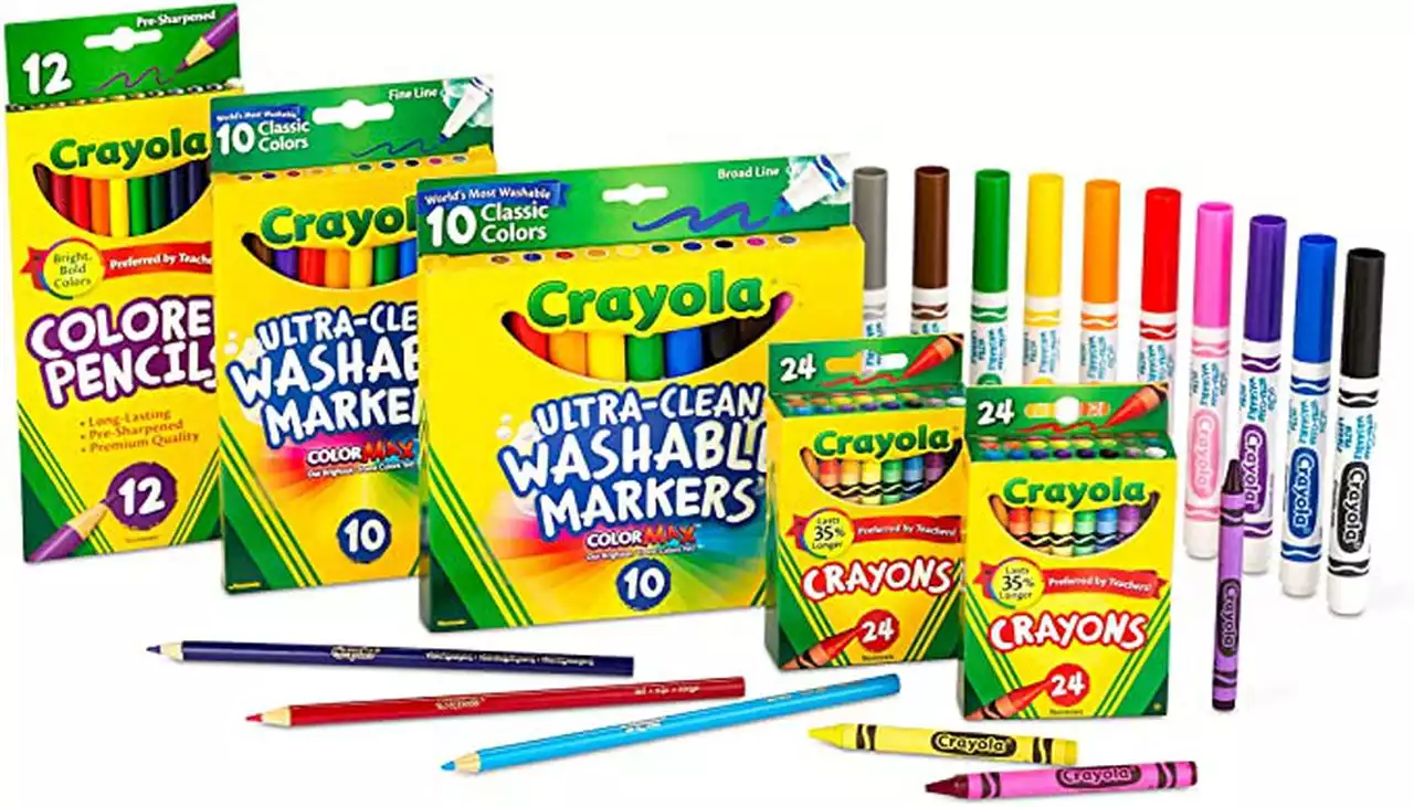 Amazon’s best deals on back to school supplies: Crayons, composition books, scissors and more