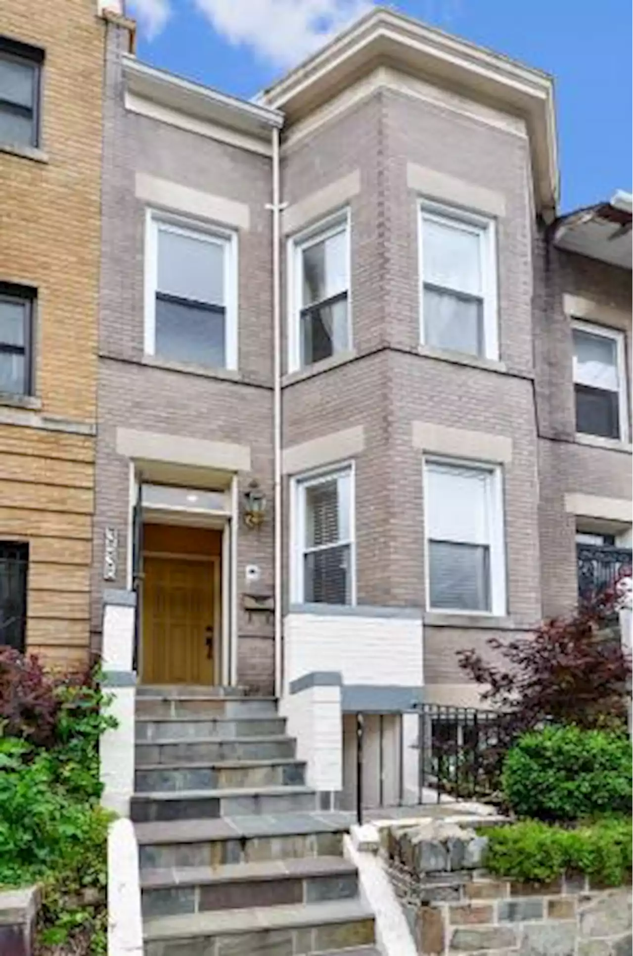 Today’s Rental was chosen for the back patio and in-unit washer dryer, obviously