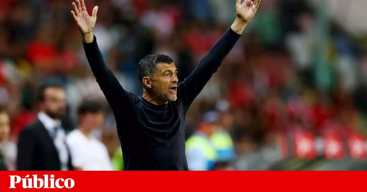 Sérgio Conceição punido com 23 dias e um jogo de suspensão após expulsão na Supertaça