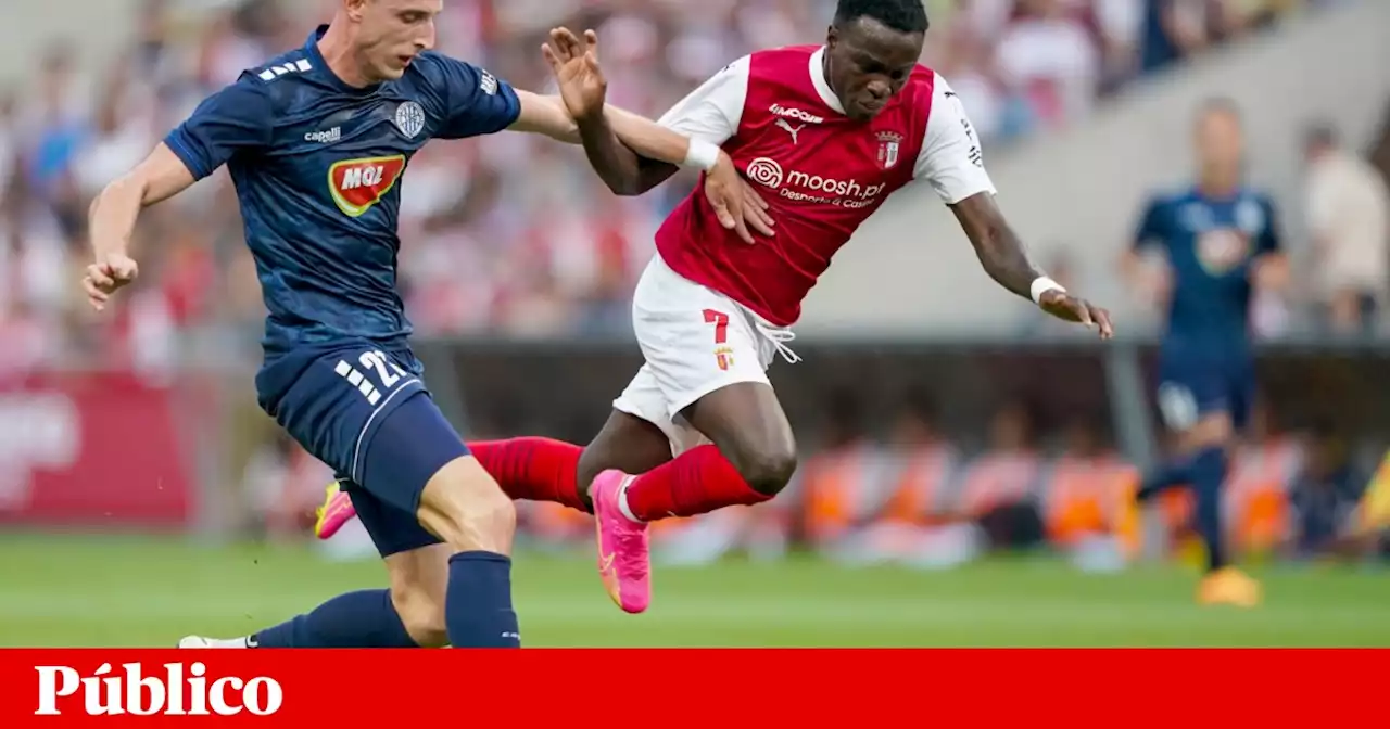 Sp. Braga quer que a luta pela Champions faça esquecer o início do campenato