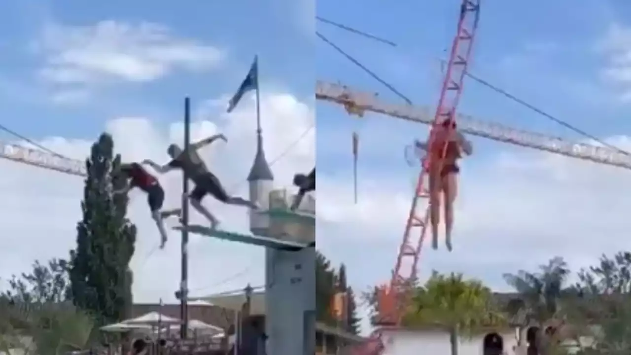 Sete pessoas ficam feridas após estrutura desmoronar em parque na Alemanha; vídeo