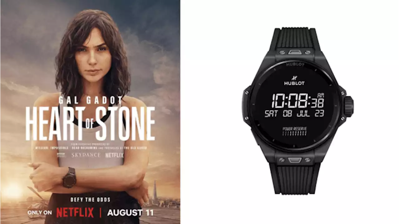 Gal Gadot’s New Netflix Flick Stars One of Hublot’s Latest Smart Watches