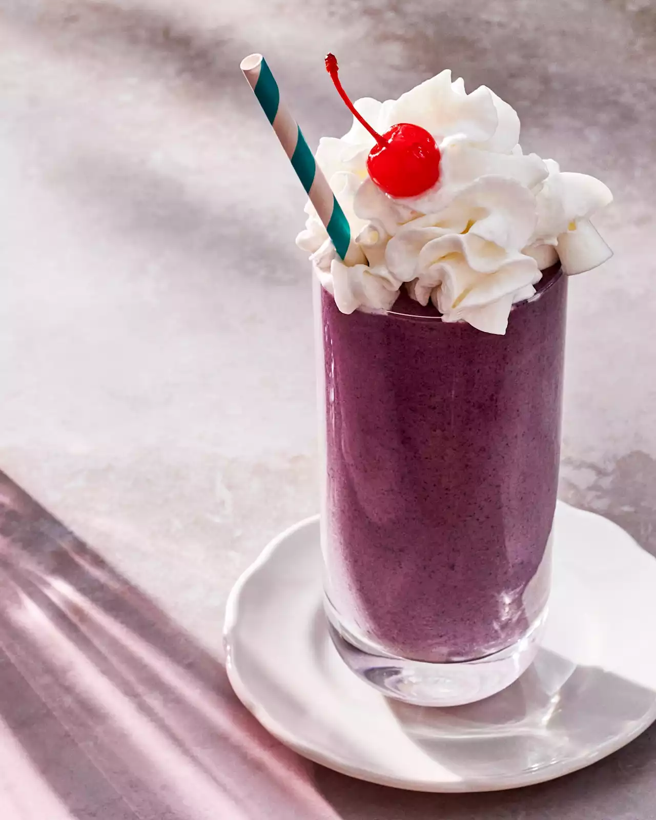 Blueberry Pie Milkshake