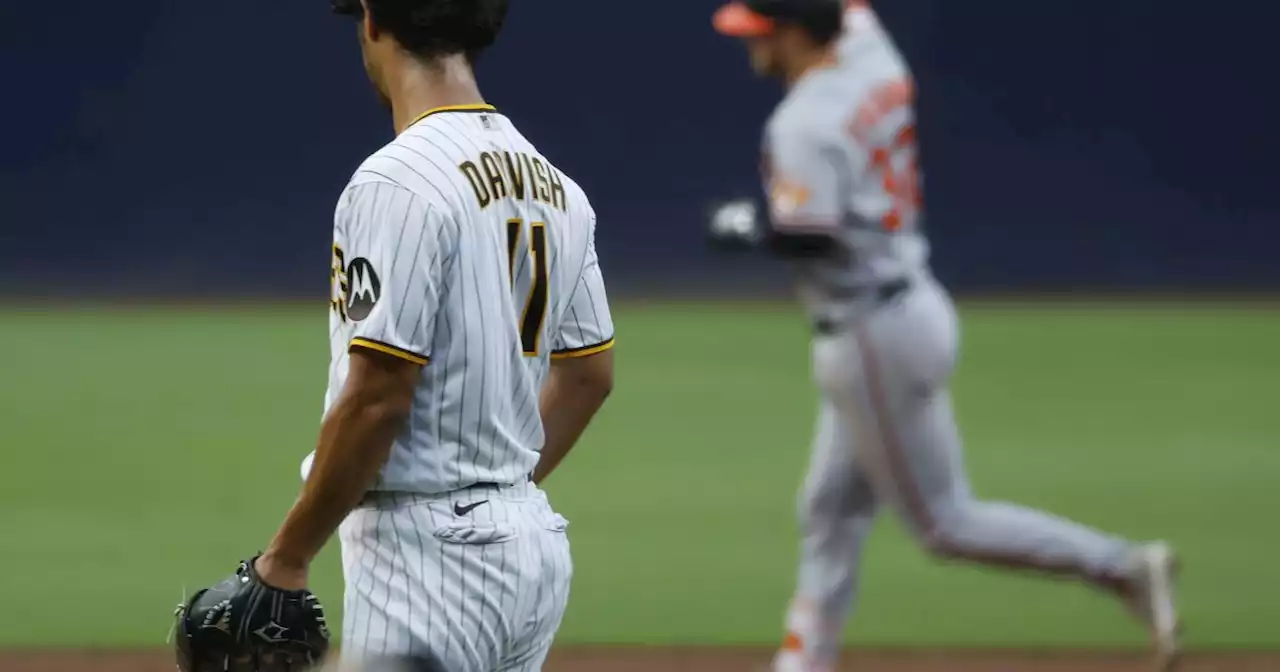 Padres make themselves at home with loss to Orioles