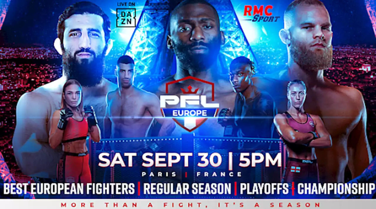 PFL Europe Playoffs Event on Sept. 30 to Feature 12 Fights, Including Cedric Doumbe