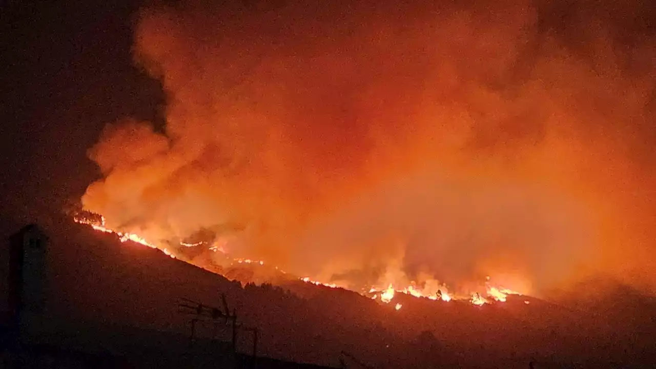 Wildfires burn in Tenerife, Canada and Portugal amid warning of 'alarming' speed of climate change