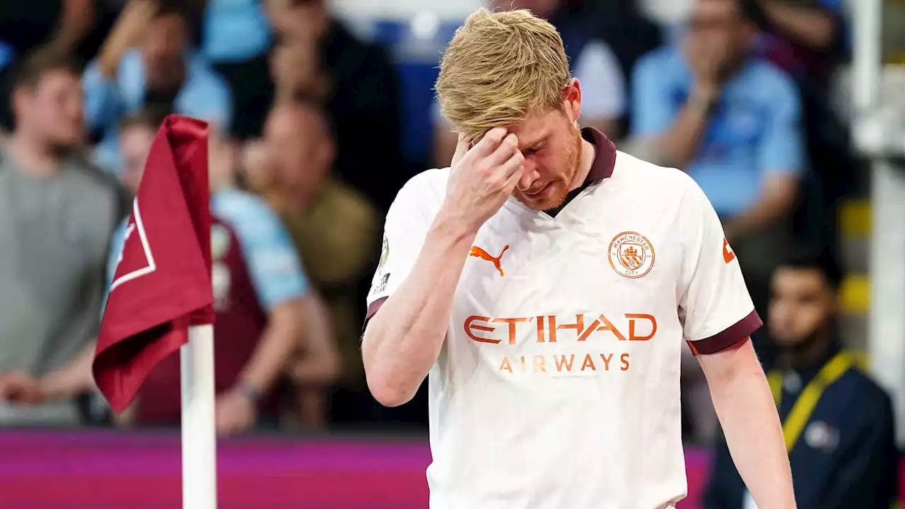 Kevin De Bruyne: Man City midfielder to miss up to four months and could require hamstring surgery