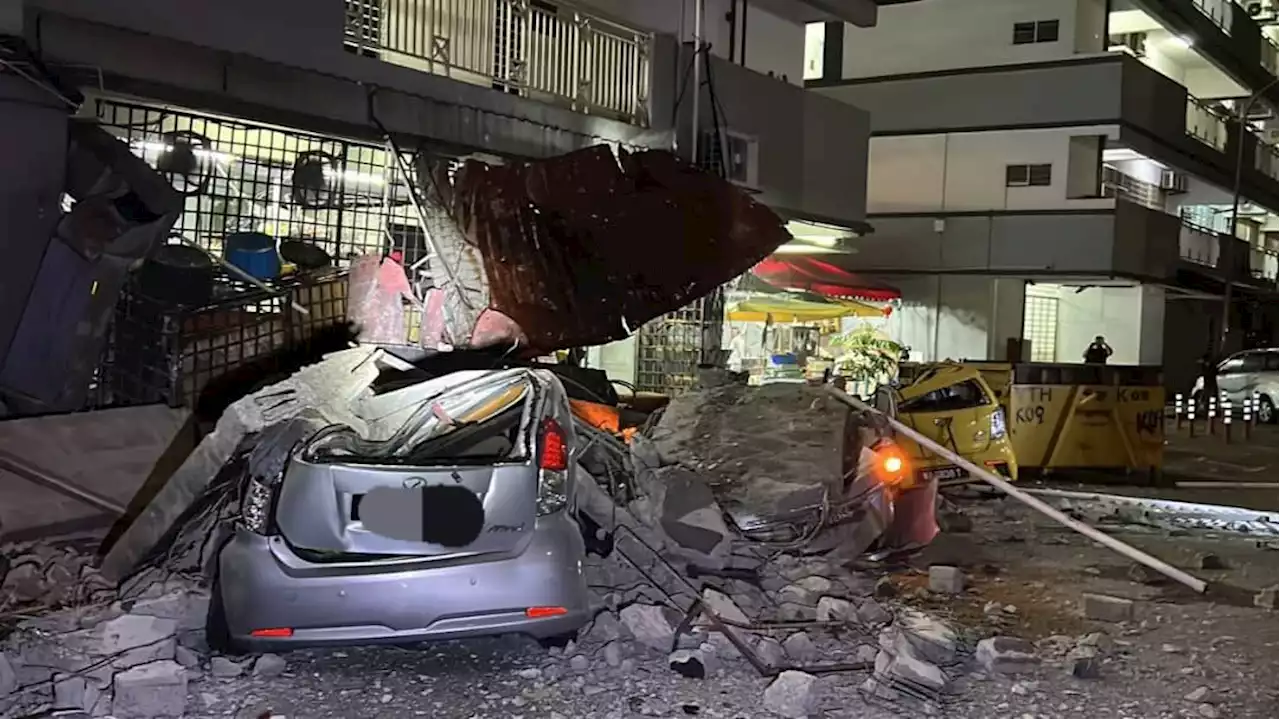 10 cars crushed after building beam collapses at Kuchai Entrepreneurs Park, say cops