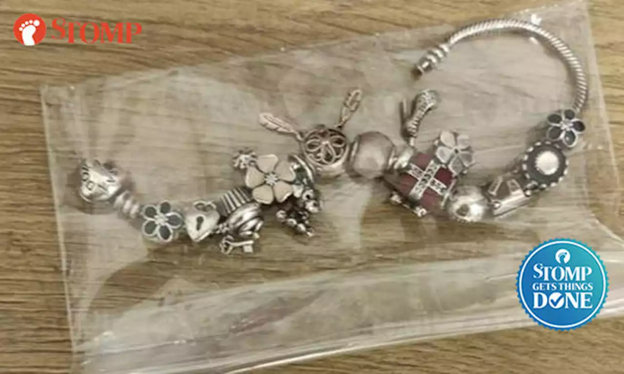 Woman's irreplaceable Pandora bracelet found by Tampines shop staff, who declined reward