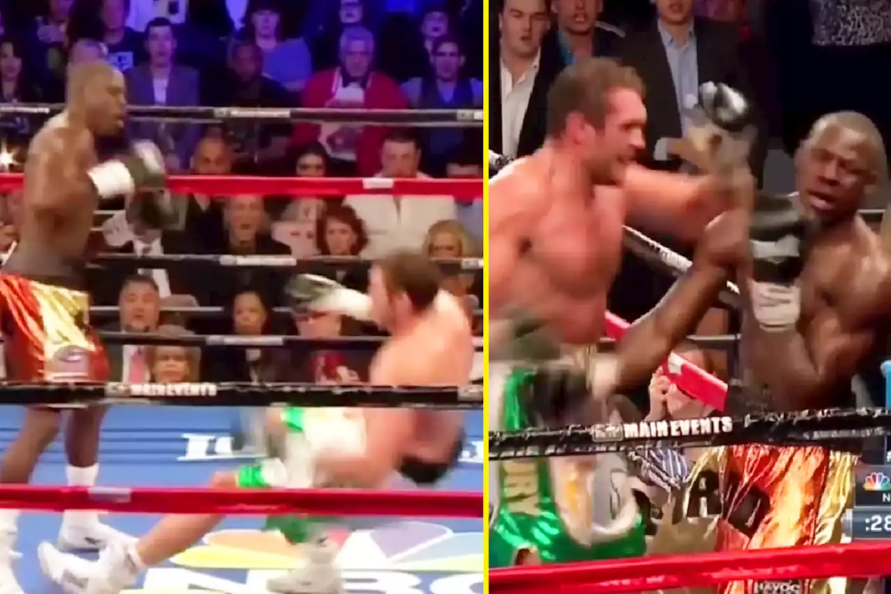 Tyson Fury was flattened before he met Deontay Wilder, but fought back with bludgeoning KO