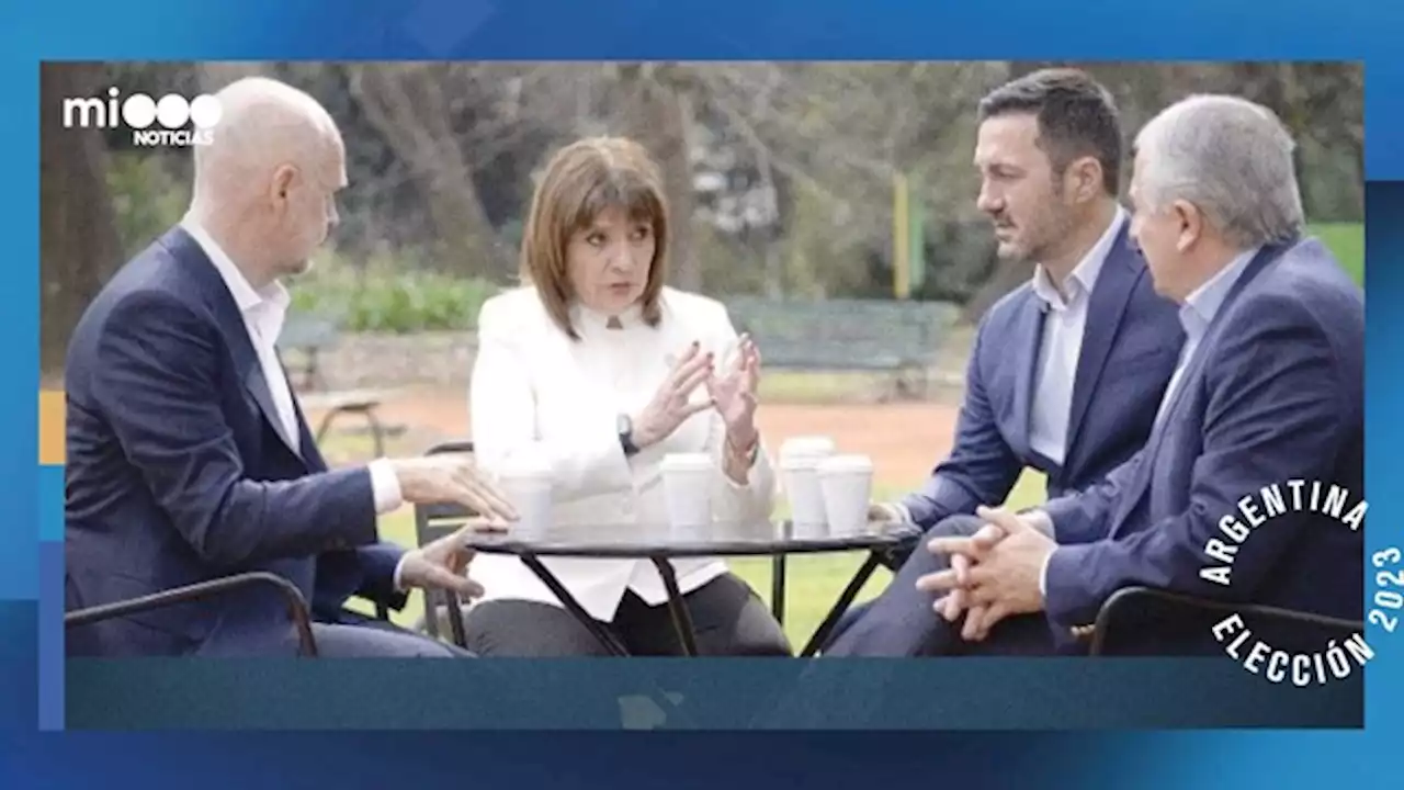 'Más juntos que nunca': Bullrich y Larreta ofrecieron una imagen de unidad tras las PASO