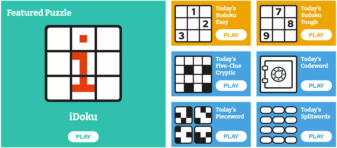 Why you should play i’s range of fun, original, daily puzzles