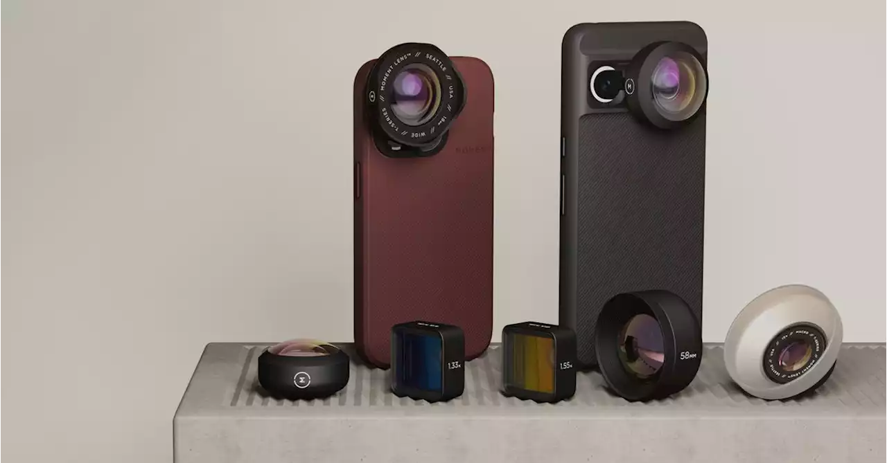 Moment is upgrading its entire line of lenses for the latest phone cameras