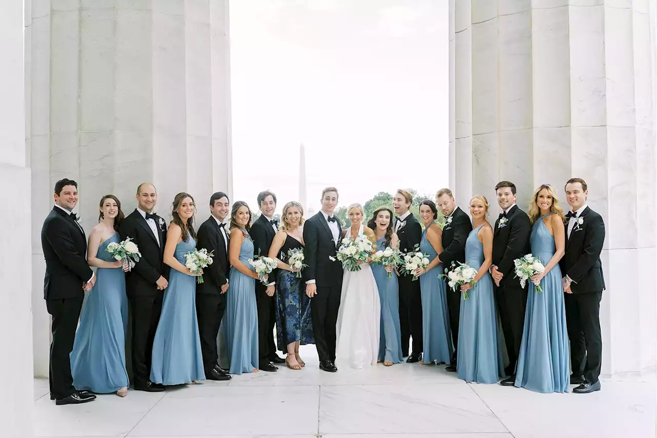 This Rooftop Wedding Included Dancing Under the Stars