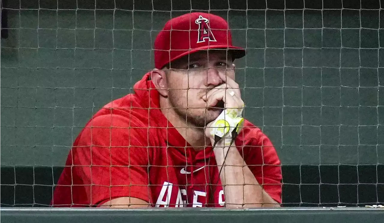 Mike Trout says he’s making progress but has no set date for return