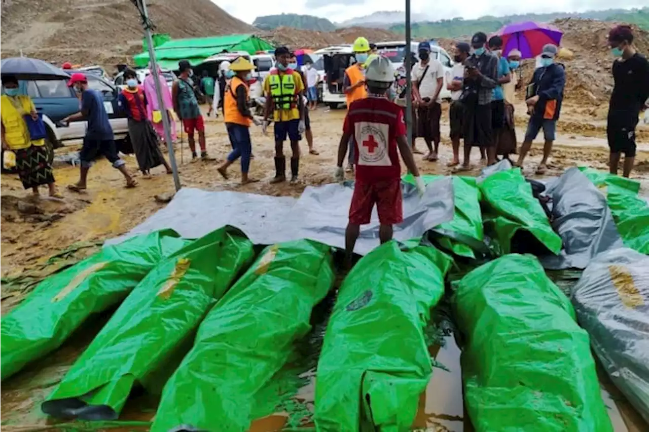 Rescuers recover 33 bodies from a landslide at a Myanmar jade mine, with 3 people still missing