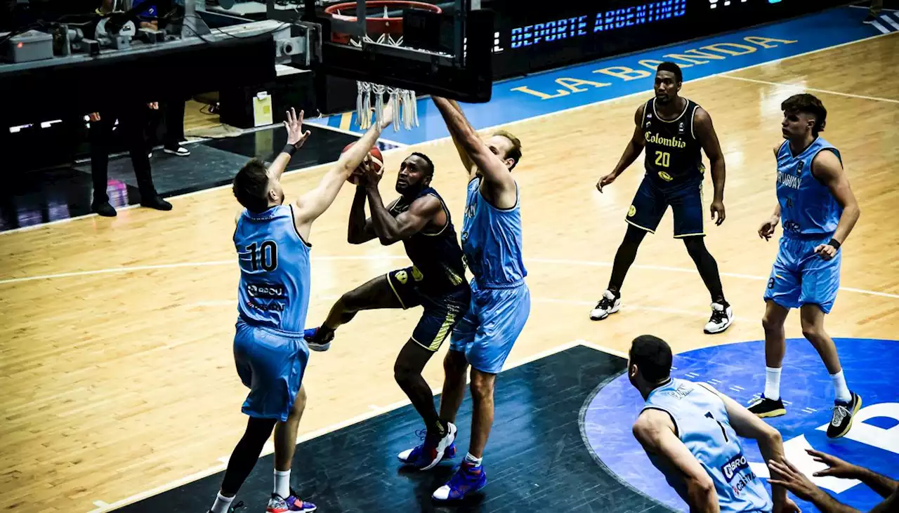 Colombia cayó ante Uruguay en su debut en el Preolímpico de Baloncesto