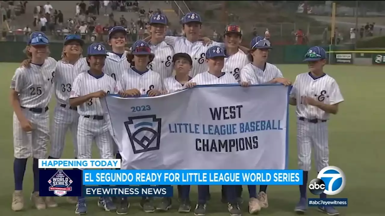 El Segundo set to play in team's first Little League World Series game Thursday