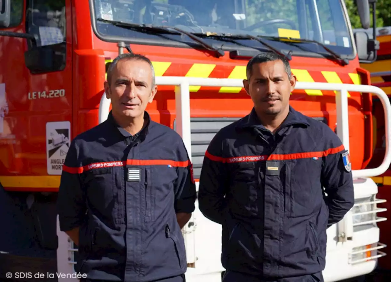 De retour en Vendée, ce pompier était parti lutter contre les incendies au Canada