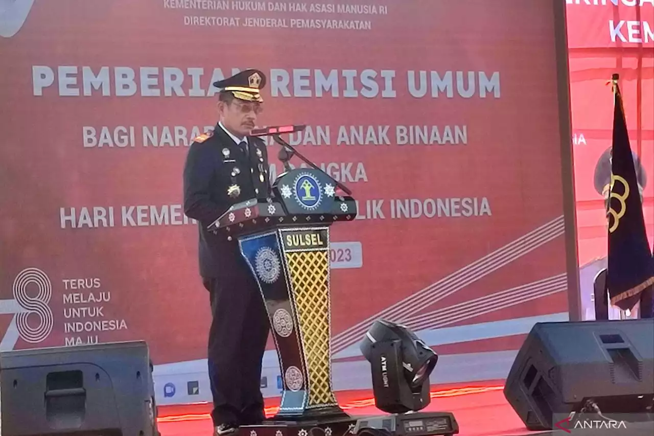 122 orang koruptor di Sulsel dapat remisi kemerdekaan