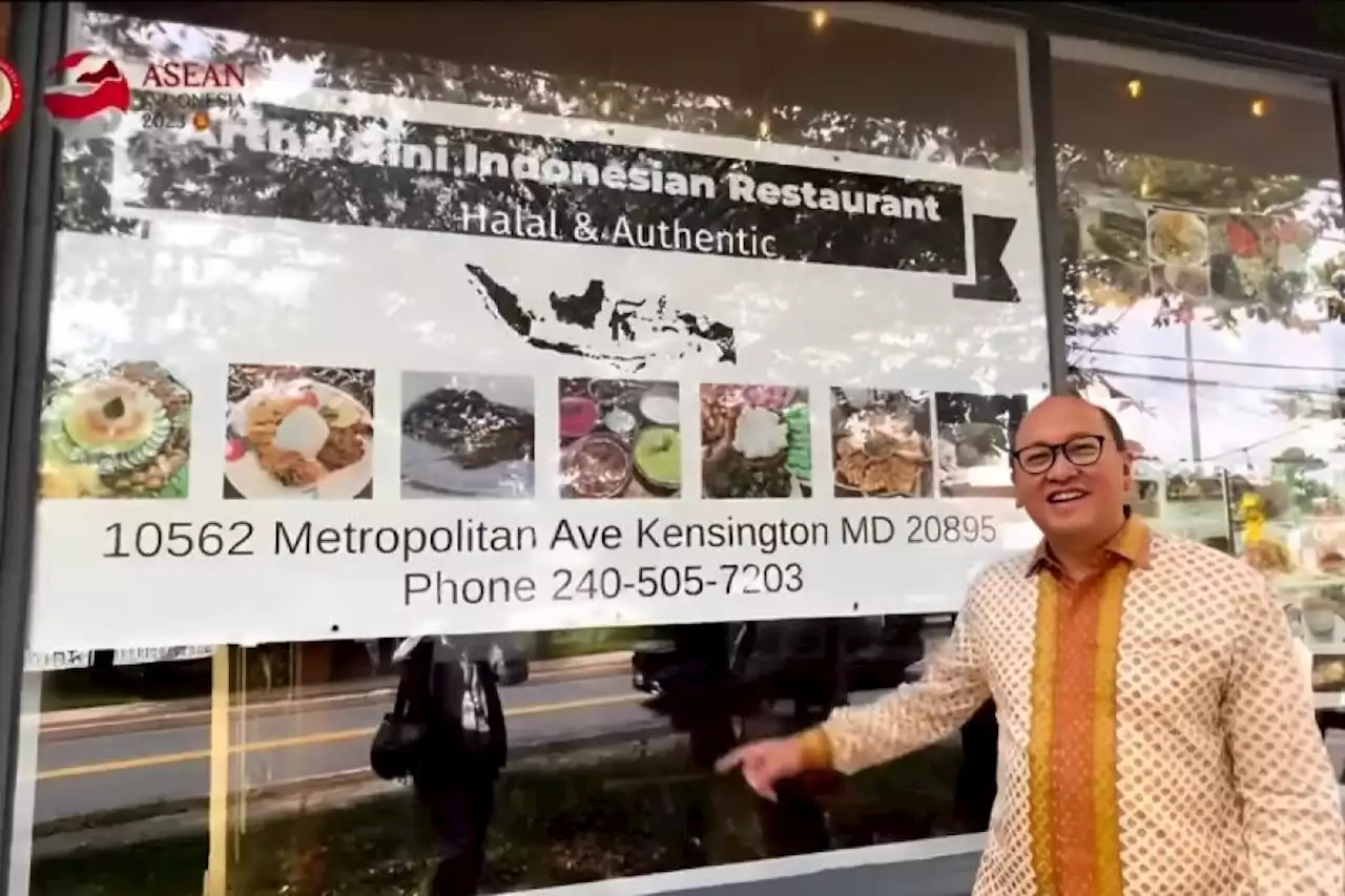 Dubes Rosan resmikan Restoran Indonesia diKensingtonAS