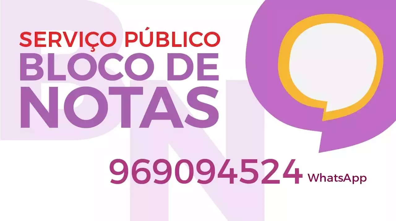 Serviço Público – Bloco de Notas